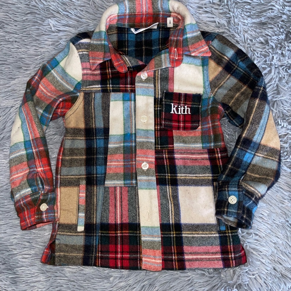 Kith Wool Plaid Shirt
